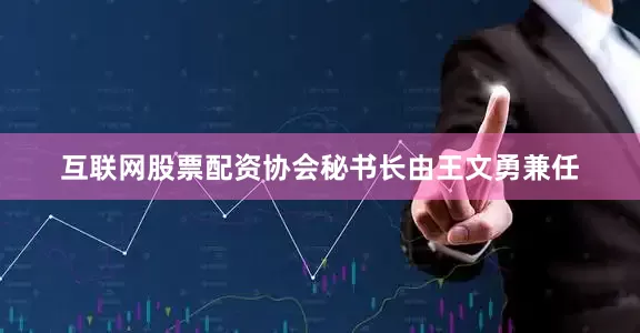互联网股票配资协会秘书长由王文勇兼任