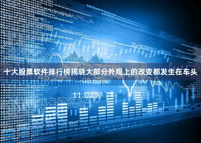 十大股票软件排行榜揭晓大部分外观上的改变都发生在车头