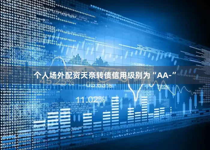 个人场外配资天奈转债信用级别为“AA-”
