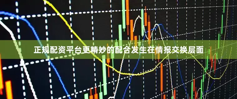 正规配资平台更精妙的配合发生在情报交换层面